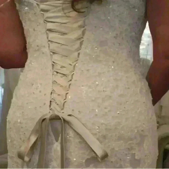 Stella York UNALTERED Lace Gown - Picture 4 of 13